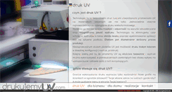 Desktop Screenshot of drukujemyuv.com